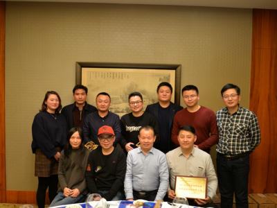 一路同行 共赢2018：壹号娱乐-com - NG大舞台,有梦你就来与江苏发德新年开局深入交流