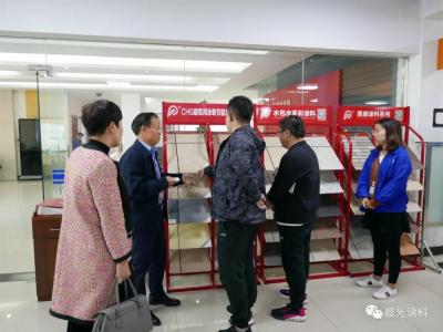 河北永康地产王总一行来壹号娱乐-com - NG大舞台,有梦你就来工业园参观交流